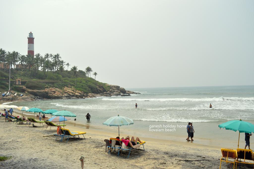 Ganesh Ayurveda Holiday Home Bed And Breakfast Kovalam Bagian luar foto